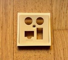 homeway classic Zentralplatte HW-ZP-EK4 LAN/TAE 50/55mm