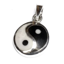 kleiner Yin Yang Anhänger 925