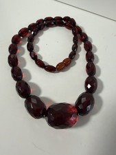 Antike Bakelit Halskette