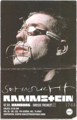 Rammstein sehnsucht tour - ,