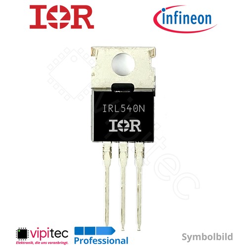 Irl540n kanal mosfet - n-kanal,