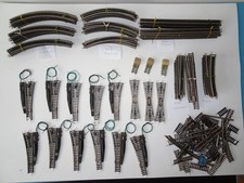 großes Set PIKO N - 11 Weichen, Kreuzungen und Schienen, funktionsgeprüft