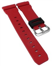 Casio G-Shock | Uhrenarmband rot Resin | DW-6900TR-4 DW-6900