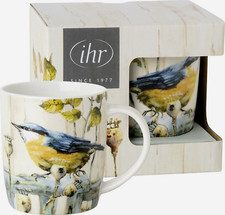 Becher Porzellan Vogel