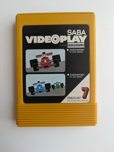Videocart autorennen saba - videocart, (saba