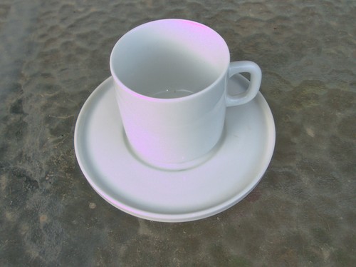 Kaffeetasse mit unterteller - kaffeetasse,