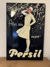 Persil Metall Blechschild Retro