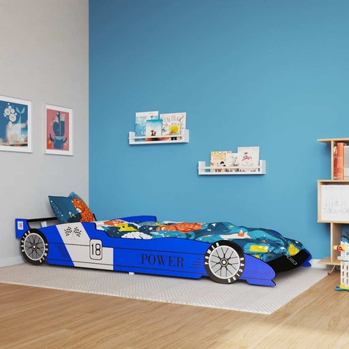 Kinderbett rennwagen design - kinderbett,