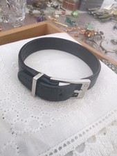 Montblanc Lederarmband Armband geprägte Schnalle Klassische Eleganz Zeitlos Schö