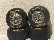 1 Satz Soft Räder(vier Stück F1-RB7 DeAgostini Räder 2 für Hinten/2Vorderachse.