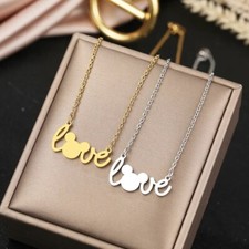 Halskette Love Maus Edelstahl