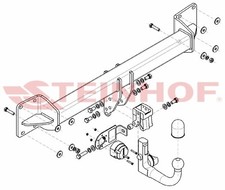 Anhängerkupplung passend für