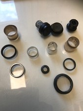 Angelzubehör. Rutenbau Ersatzteile. Laufringe für Rollenhalter  Endkappe .