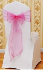 Organza stuhlschleifen - 50,