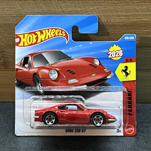 Hot wheels ferrari dino 206 - 206, gt