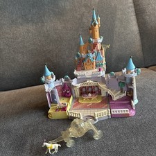 Polly Pocket Cindarella Schloß Disney 1995 mit Kutsche