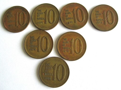 Münzen korea 10 - korea,
