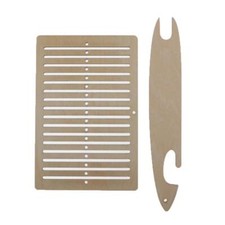 2 Stück/Set Traditionelle Zum Selbermachen Holz Handwebstuhl Maschine Weben