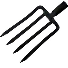 Spatengabel Mistgabel Forke Grabegabel Rodegabel 4 Zinken 22x50cm ohne Stiel