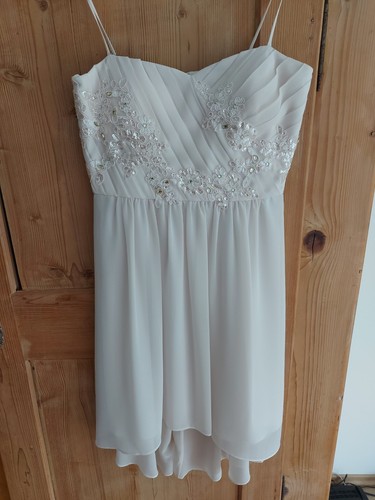 Schönes kurzes brautkleid - schönes,