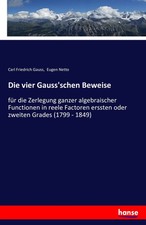 Carl Friedrich Gauss | Die