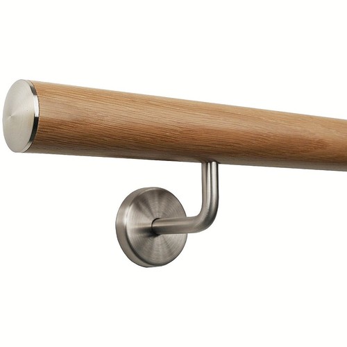 Eiche handlauf v2a halter - eiche,