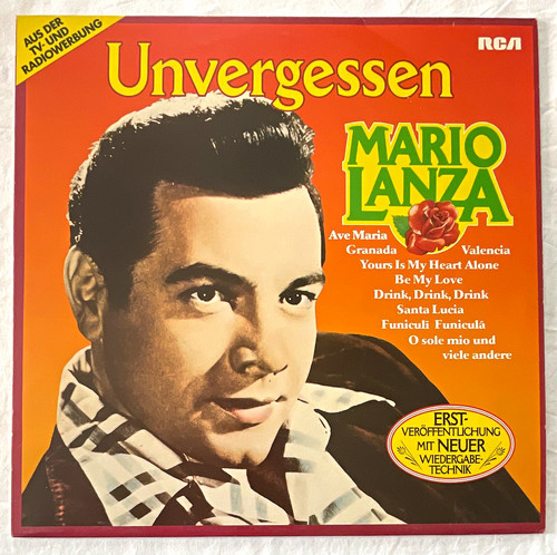 Rca victor mario lanza - rca,