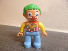 Lego Duplo  Figur  Der Clown grüne Haare zu Zirkus Citylife etc.