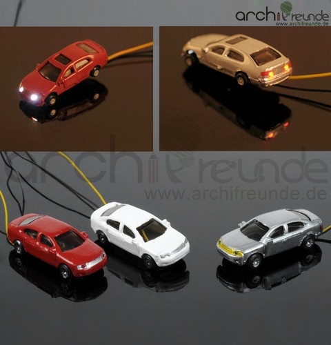 Modell autos beleuchtet - autos,