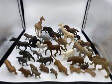 DDR Spielzeugfiguren "Zootiere Wildtiere" Bären Löwen Kamele Tiger Büffel Set 1