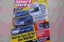 2) Sport Auto 04/1993 - VW Polo G40 mit 113PS bess - Fiat Uno Turbo i.e. mit 11