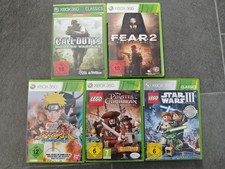 Xbox 360 Spielesammlung / Konvolut - Lego Star Wars 3, Cod Modern Warfare 4 etc.