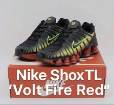Nike Shox TL "Volt Fire Red"