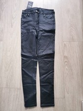 Kunstleder Hose schwarz Gr.S