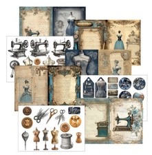 Scrapbooking papier set junk - scrapbooking, set-junk