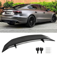 46" Auto Heckflügel Heck Spoiler Lippe Carbon Optik für Audi A5 8T B8 Coupe