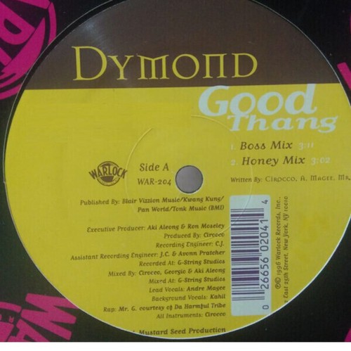 Dymond good thang vinyl - dymond, single