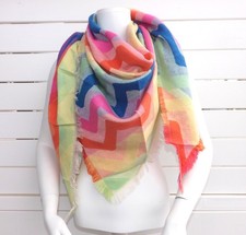 Dreiecktuch ZickZack bunt