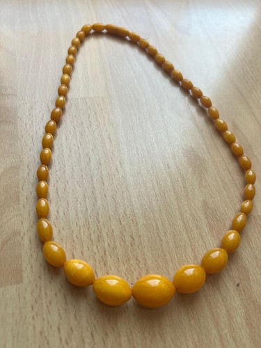 Bakelite bakalit halskette - bakelite,