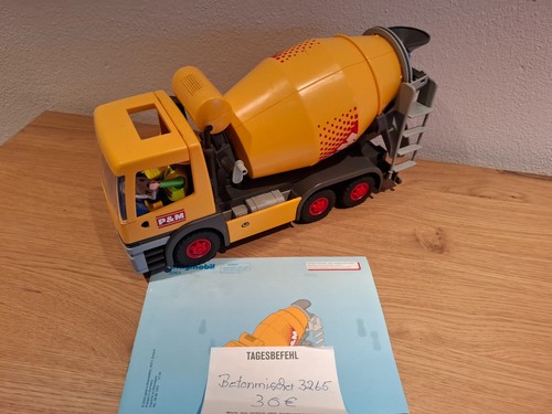 Playmobil betonmischer 3265 - betonmischer,