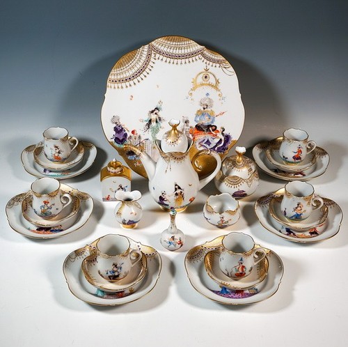 Meissen kaffee mokka service - kaffee, 6