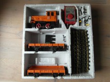 LGB Starterset 20530 Lok Waggons Eisenbahn Weichen Schienen Trafo