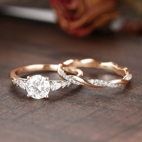 Rund weiß diamant - kt,