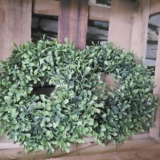 2 x Deko Kranz Buchskranz 18cm