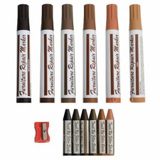 Möbel-Marker Holz-Wachsstifte Kratzer Stifte zum Restaurieren oder Reparaturset