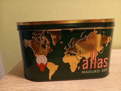 Alte zigarrendose atlas maduro - zigarrendose,