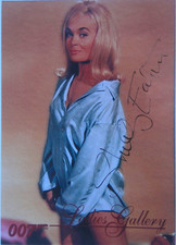 Shirley Eaton orig. Autogramm 9x13 James Bond  Girl 007 GOLDFINGER