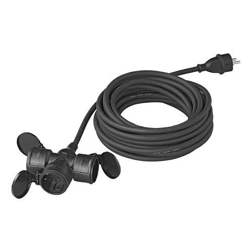 Steckdose schuko fach - schuko, 3-fach