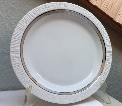 Suppenteller platinrand - suppenteller,