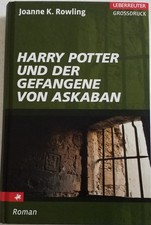 Harry Potter und der Gefangene von Askaban J. K. Rowling Roman Grossdruck